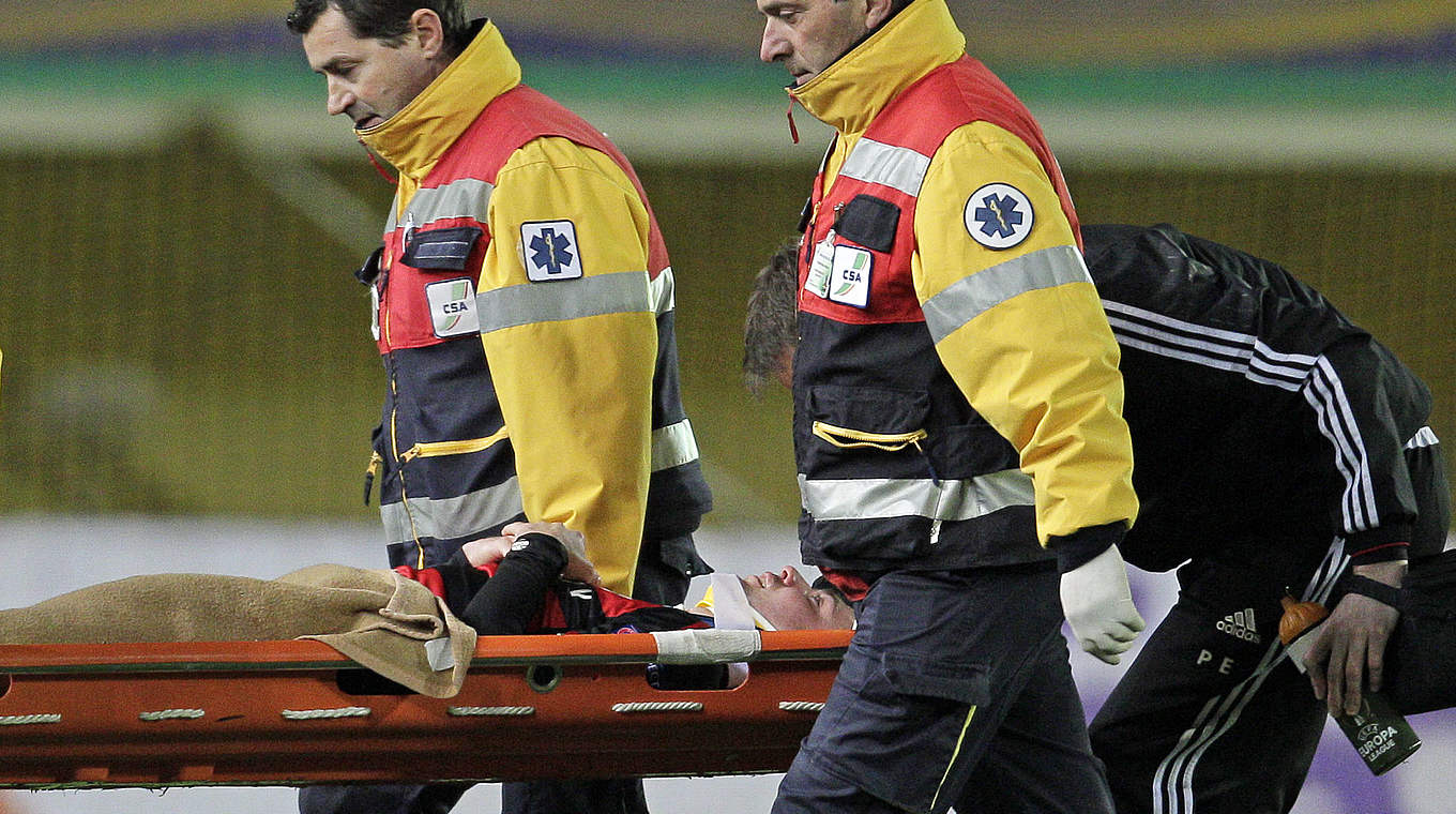 Fällt fürs HSV-Spiel aus: Bayers Christoph Kramer hat ein Schleudertrauma © JOSE JORDAN/AFP/Getty Images
