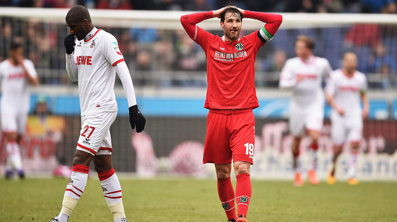 Nach 0:2 gegen Köln: Hannovers Krise verschärft sich © 2016 Getty Images