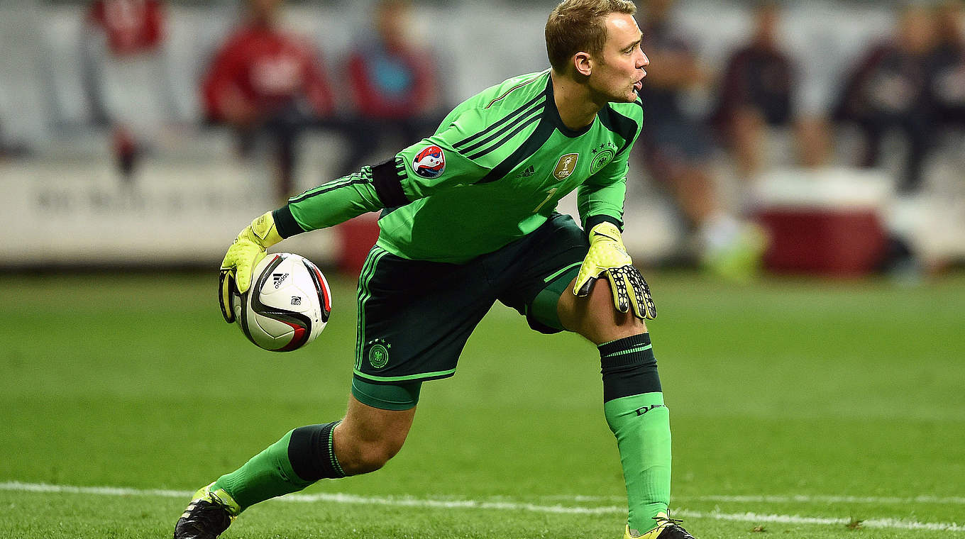 Manuel Neuer is unquestionably Germany's number one © 2015 Getty Images