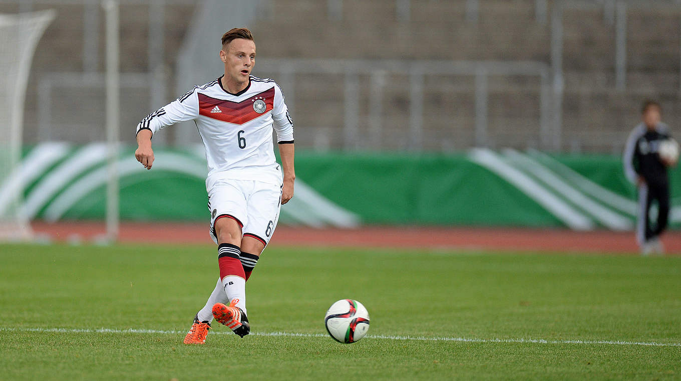 Elf Spiele für die U 20-Nationalmannschaft: der 20-jährige Ingolstädter Robert Bauer © 2015 Getty Images