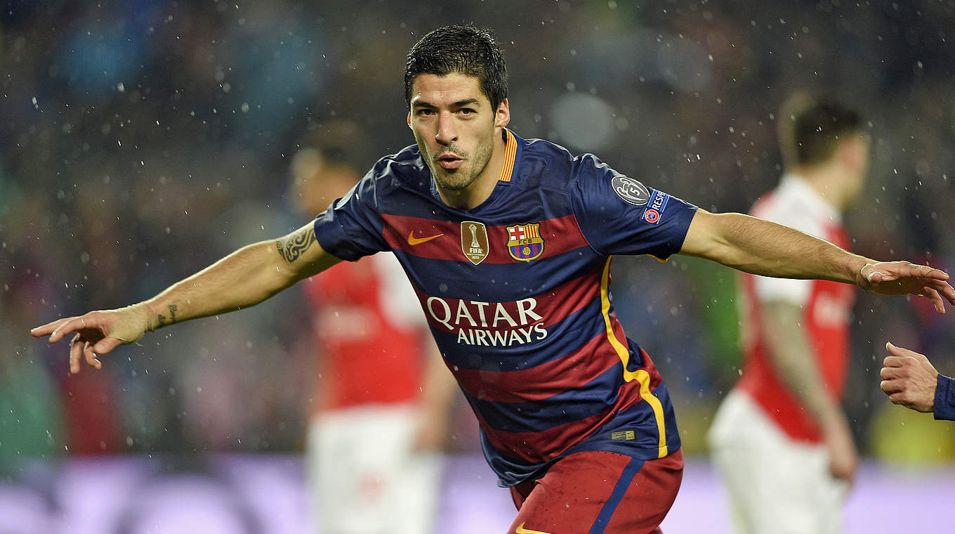 Luis Suárez netted after Arsenal’s equaliser © 