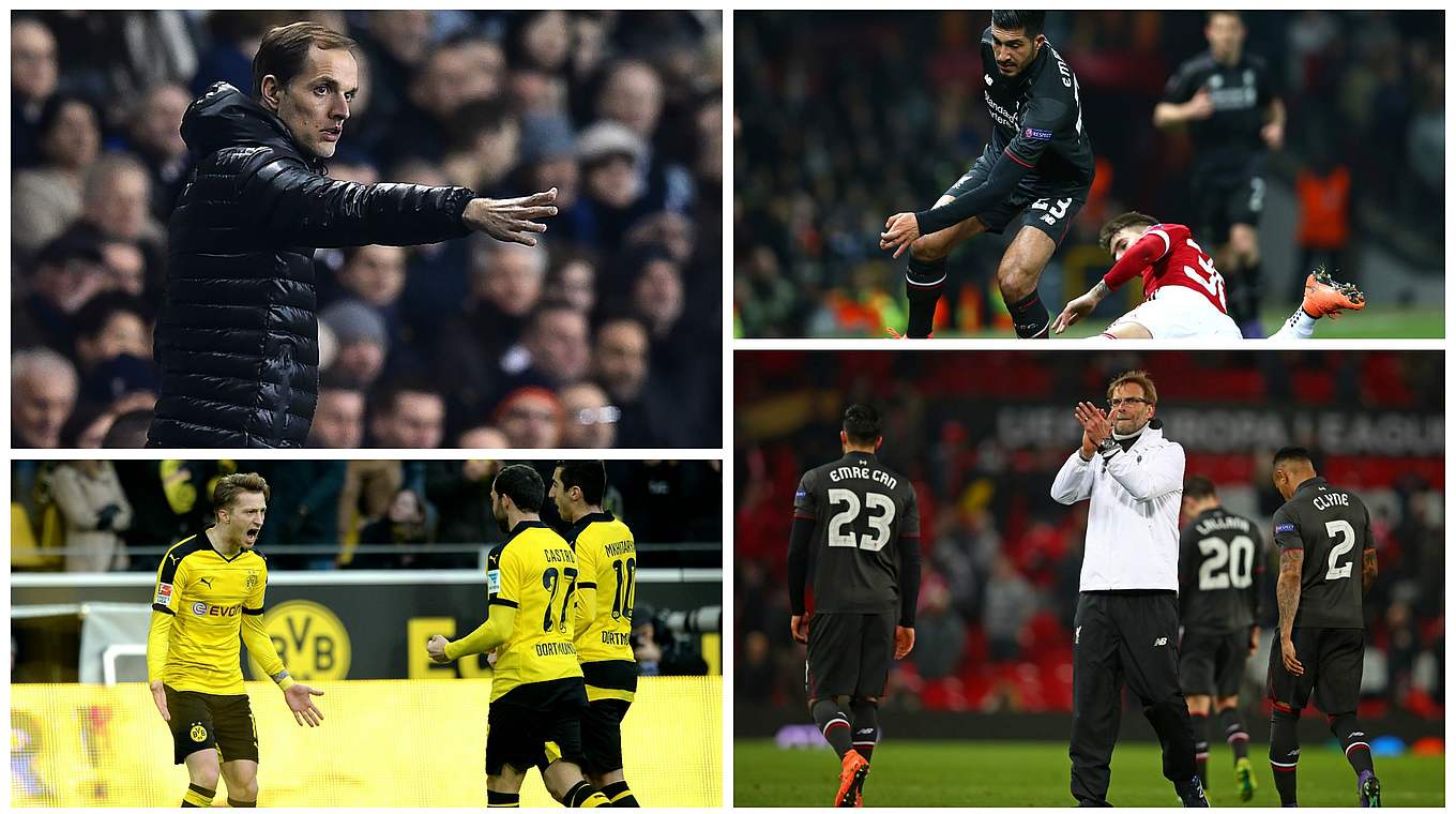 Wiedersehen macht Freude: Dortmund im Viertelfinale gegen Ex-Trainer Klopp © AFP/Getty Images/DFB