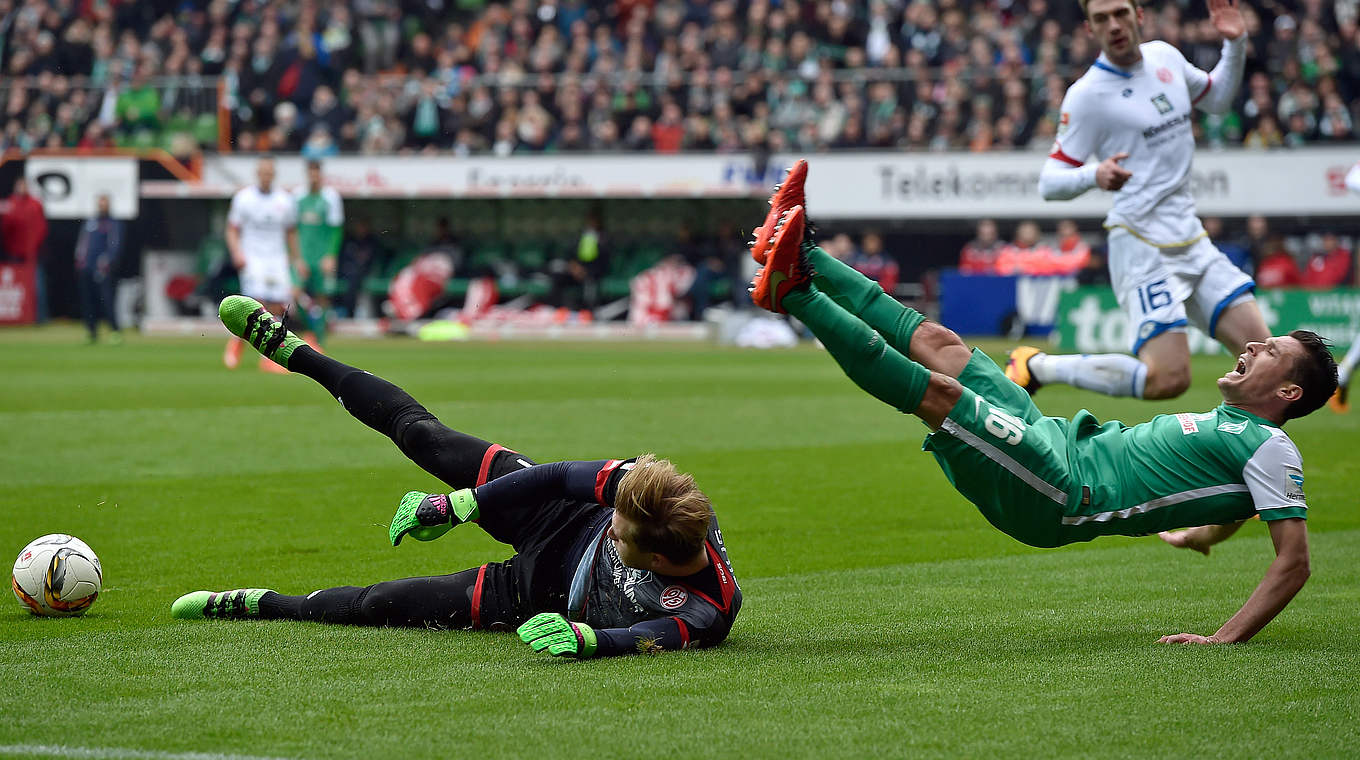 Kein Sieger in Bremen: Werder und Mainz trennen sich 1:1 © 2016 Getty Images