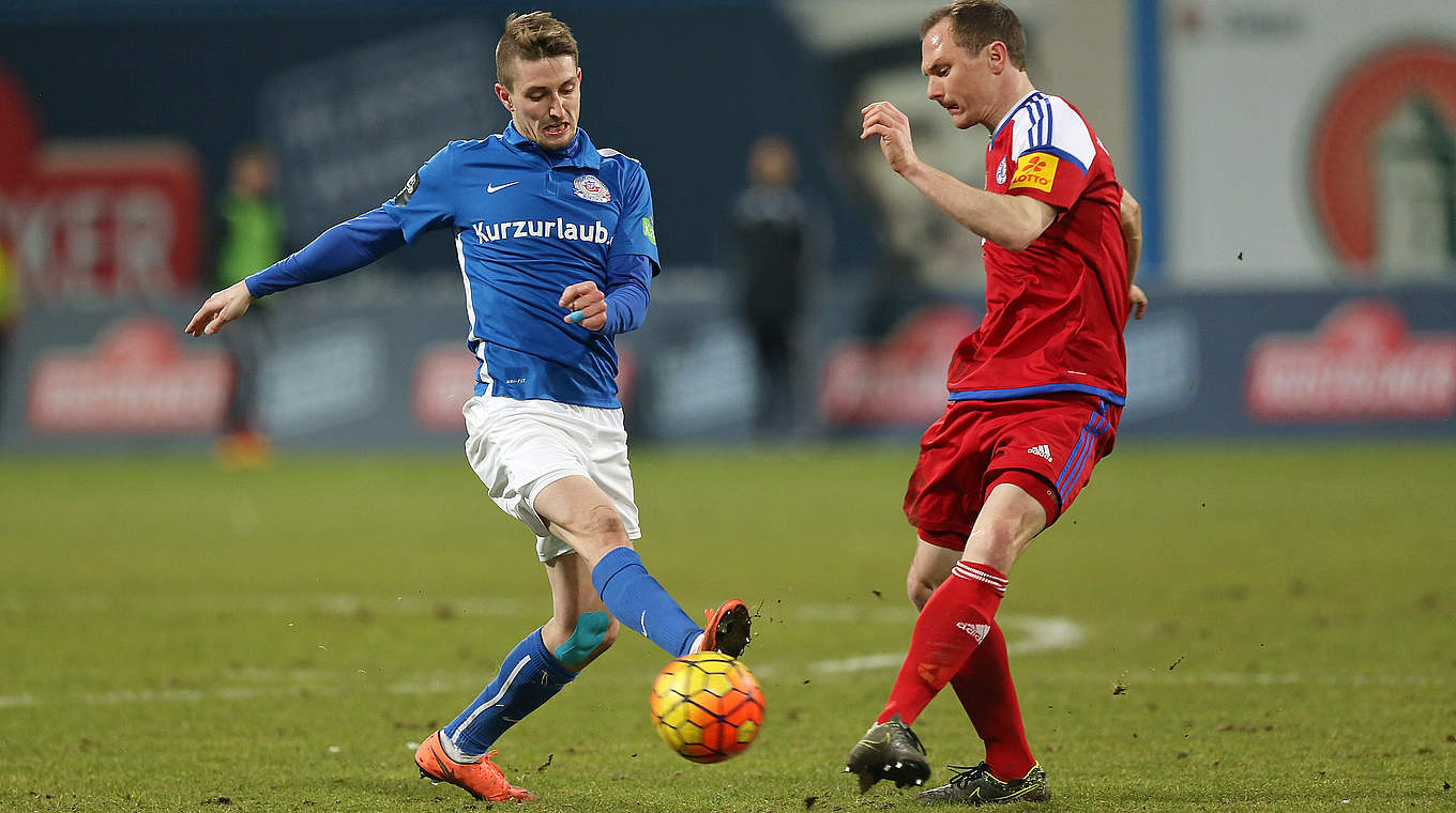 Andrist über die Lage bei Rostock: "Die Stimmung ist gut. Das hilft uns im Abstiegskampf" © 2016 Getty Images