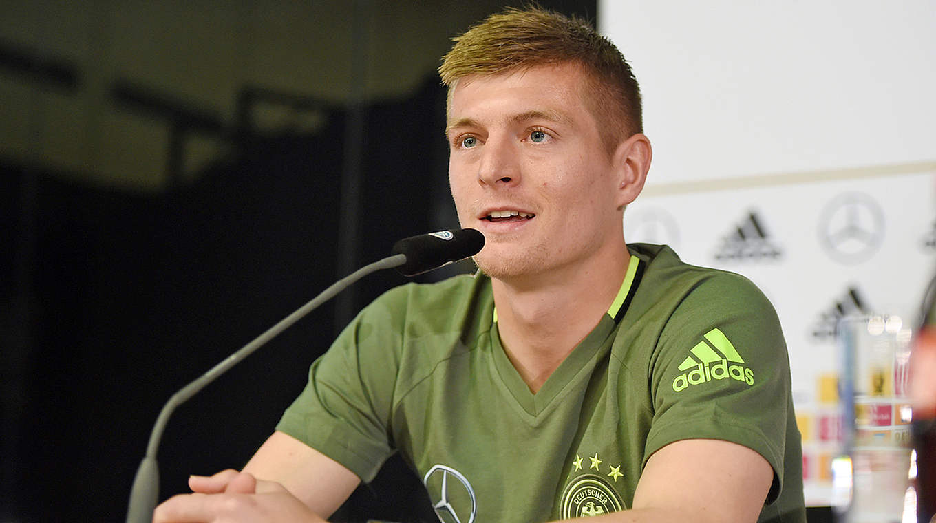 World Cup winner Toni Kroos: "England have quick attacking players" © GES/Markus Gilliar