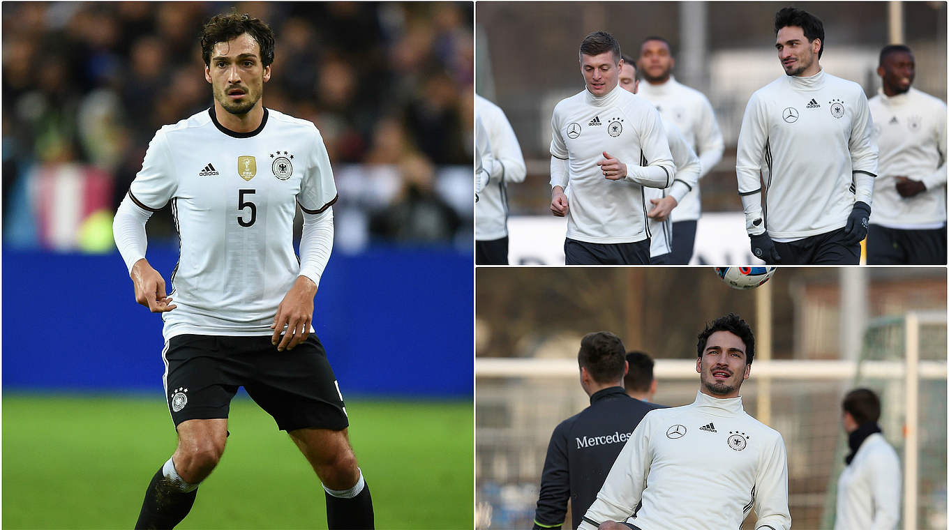 Mats Hummels: "Niveau wird innerhalb von ein paar Tagen auf allen Ebenen steigen" © GettyImages/DFB/GES