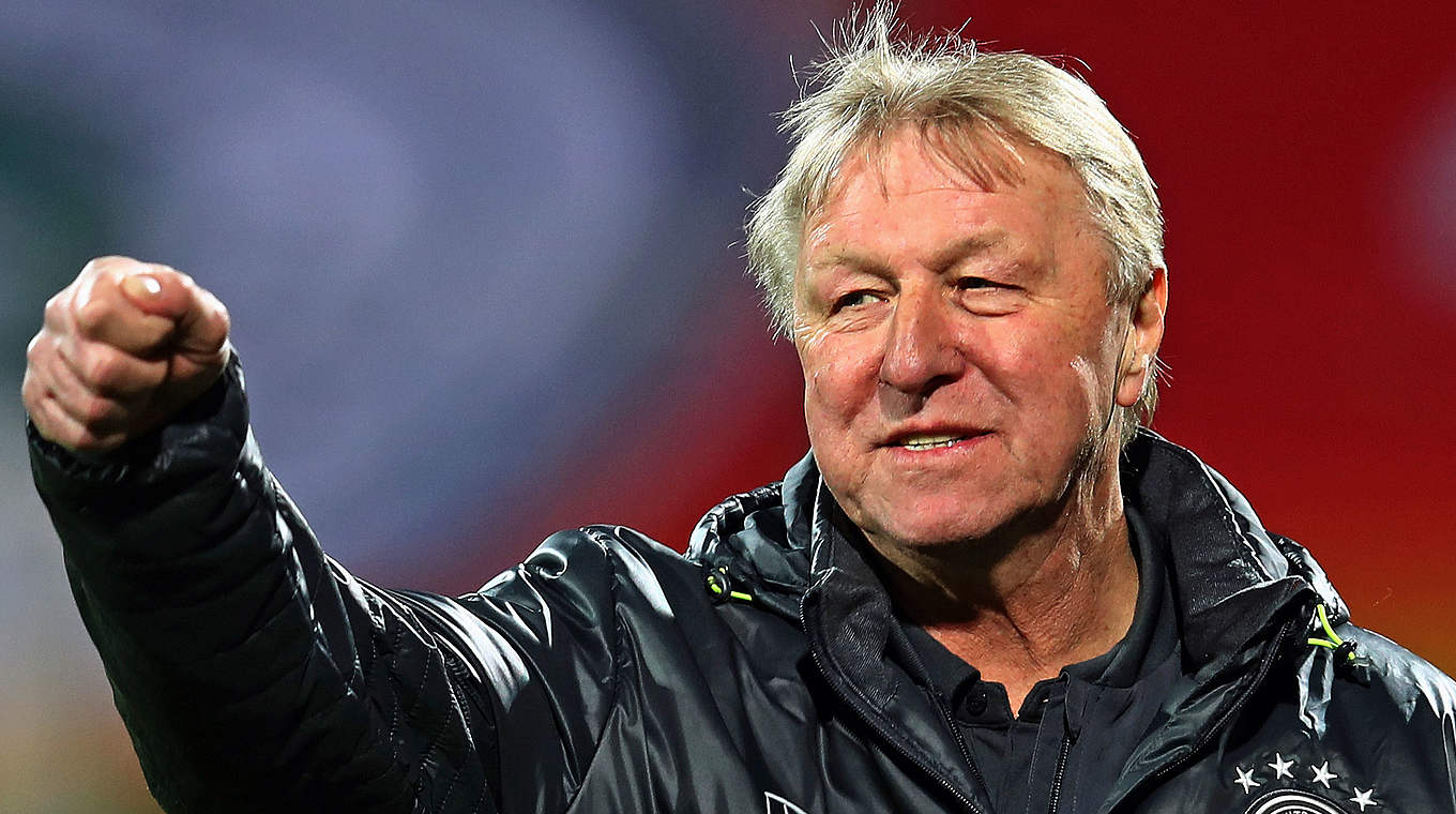Horst Hrubesch will step down as head coach of the U21s following the Olympics © 2016 Getty Images