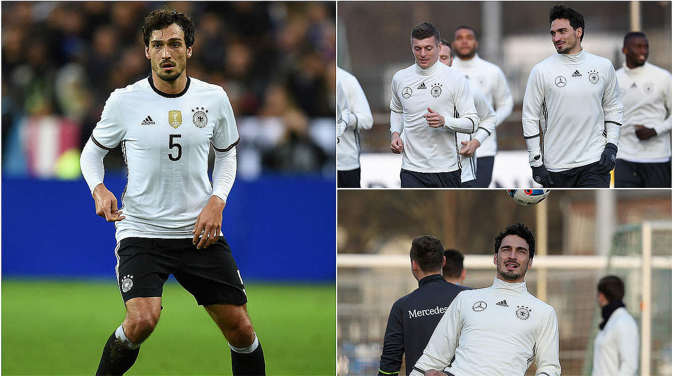Hummels: "I am not worried looking ahead to the EUROs" © ©GettyImages/DFB/GES