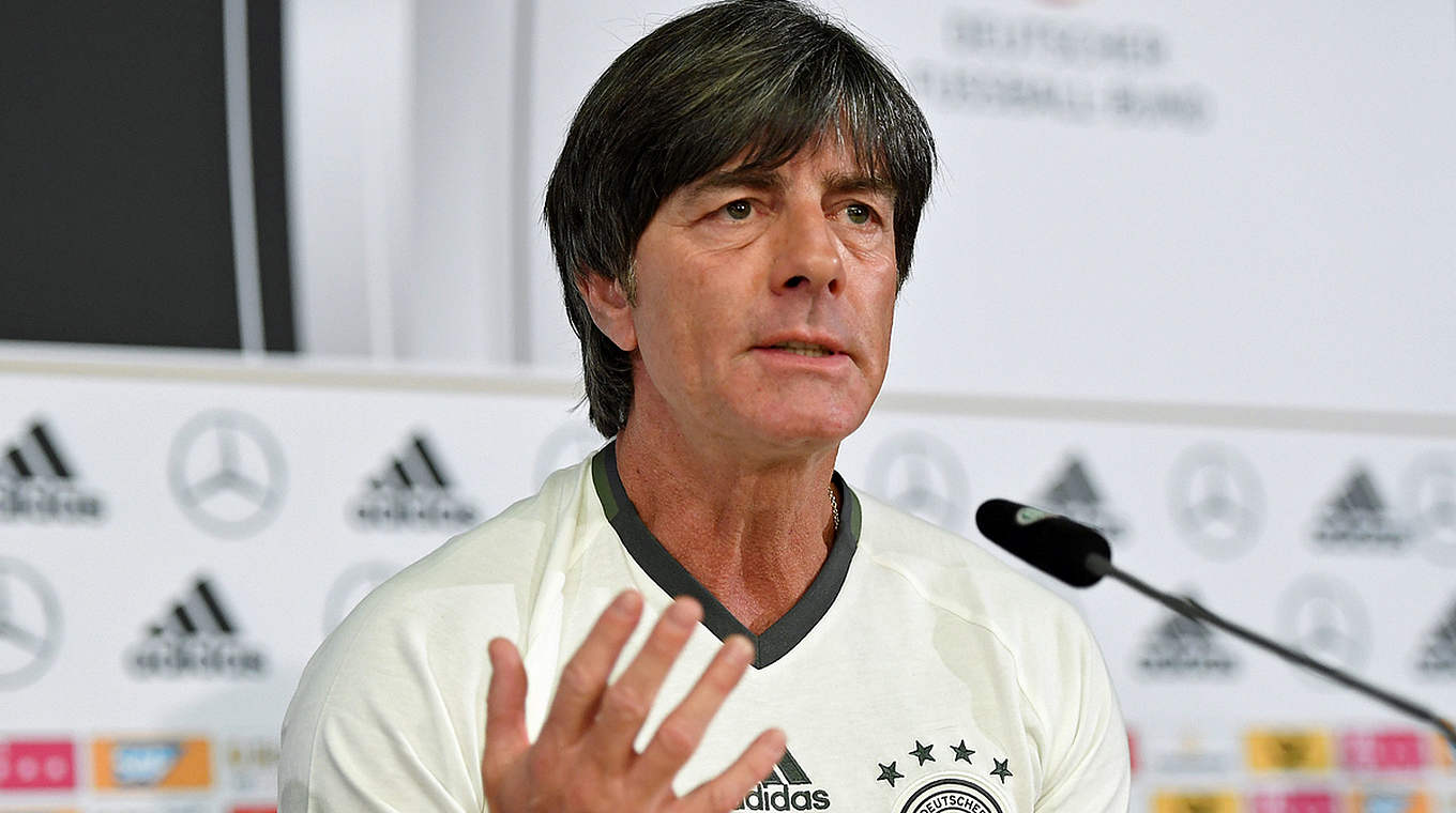 Löw: "Safety is at the forefront of everything" © GES/Markus Gilliar