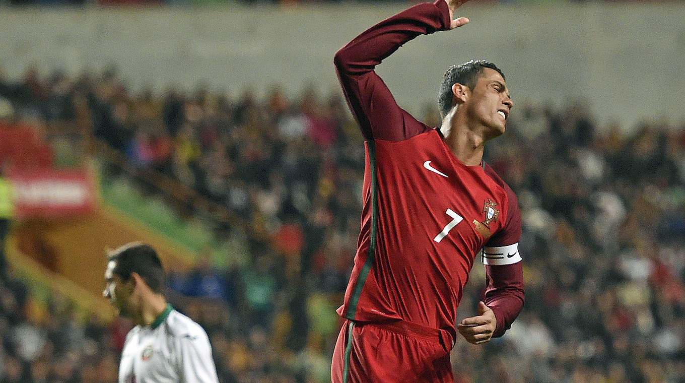 Elfmeter vergeben, 0:1 verloren: Cristiano Ronaldo mit Portugal © FRANCISCO LEONG/AFP/Getty Images