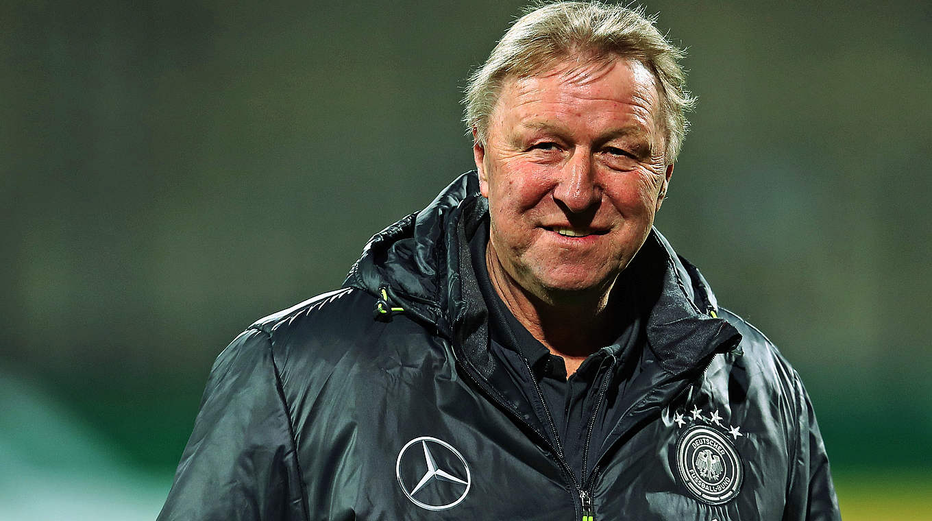 Horst Hrubesch: "We intend to up our concentration levels" © 2016 Getty Images