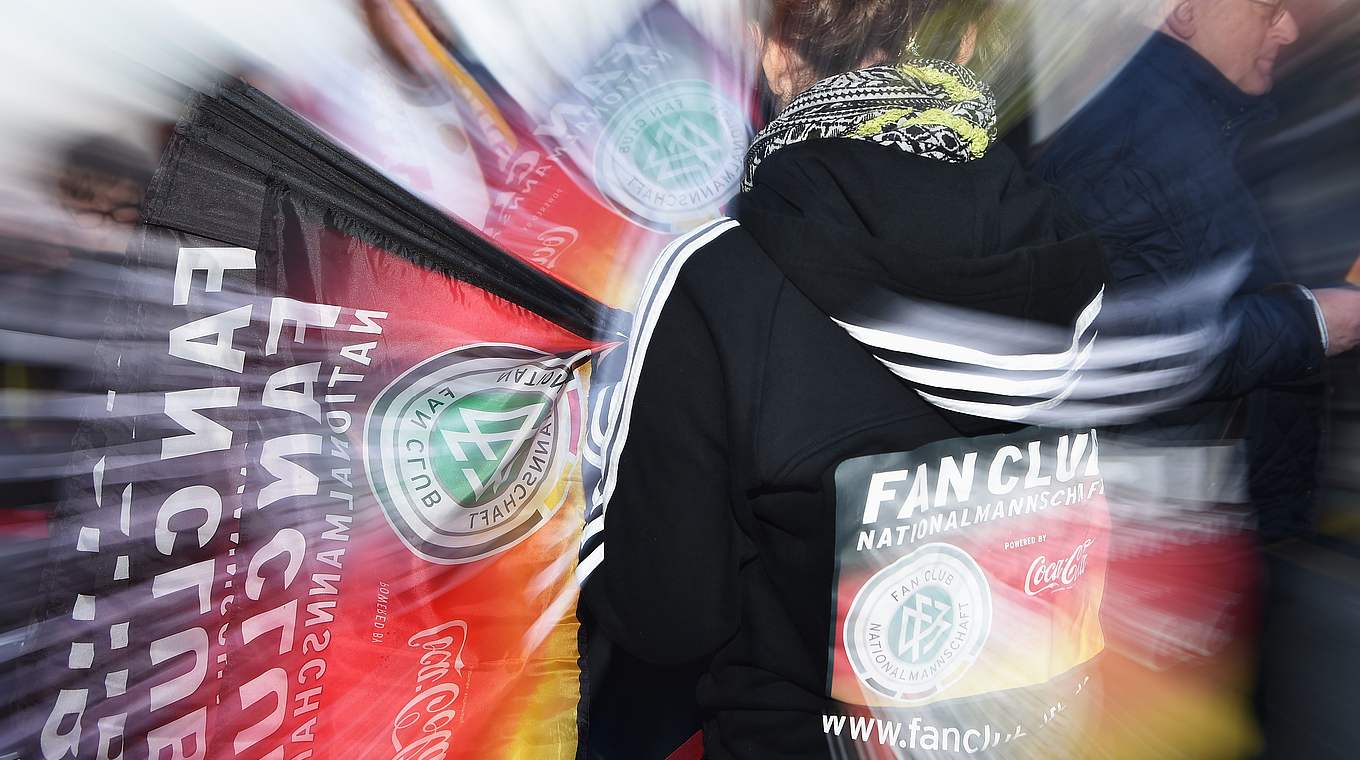 Immer in Bewegung: Der Fan Club Nationalmannschaft powered by Coca-Cola © 2016 Getty Images
