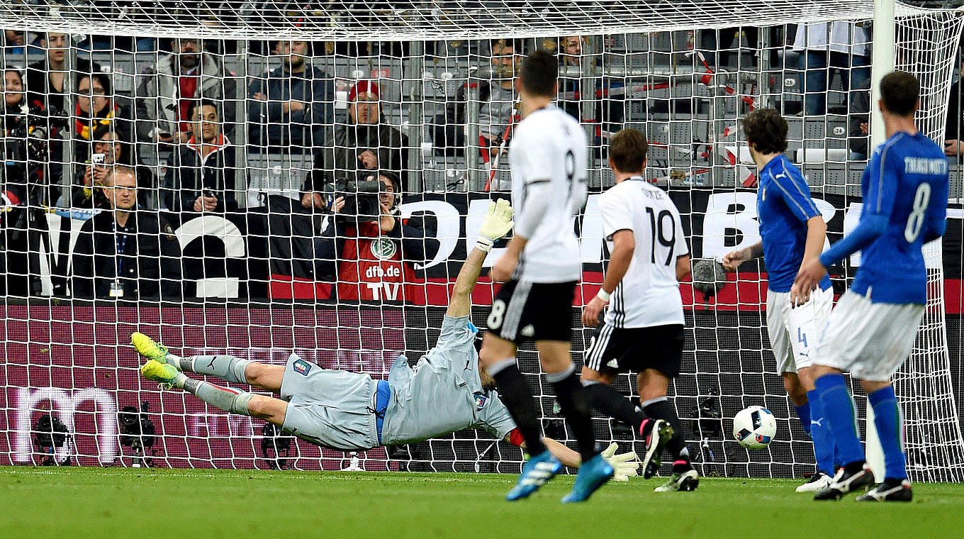 Toni Kroos' goal broke the deadlock at the Allianz Arena © 2016 Getty Images