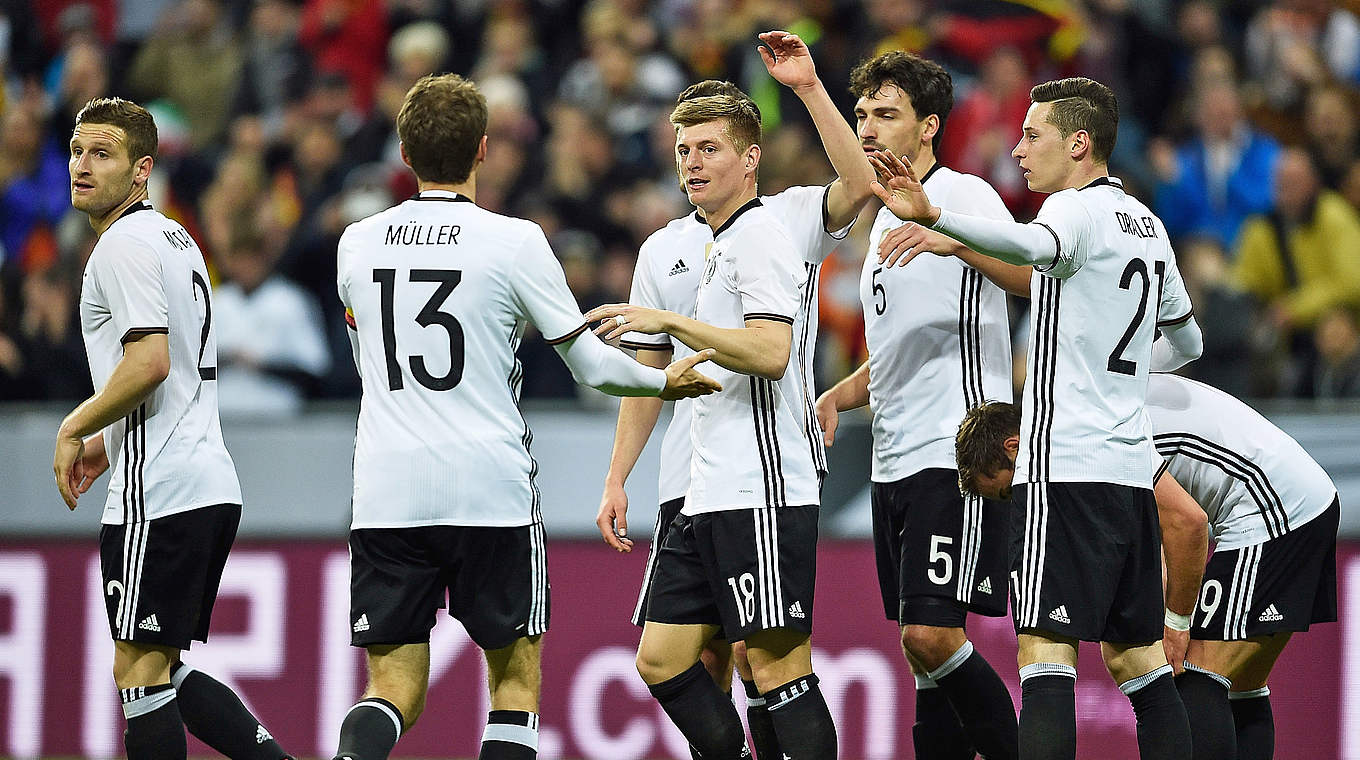 Germany ended a 21-year winless run against Italy © 2016 Getty Images