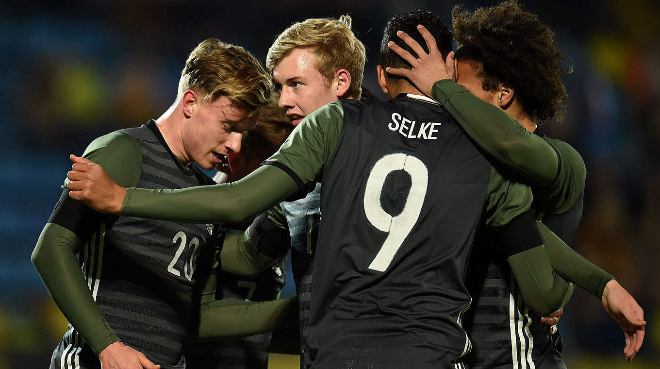 Seventh game, seventh win for the Germany U21s © 2016 Getty Images / @Kommersant photo