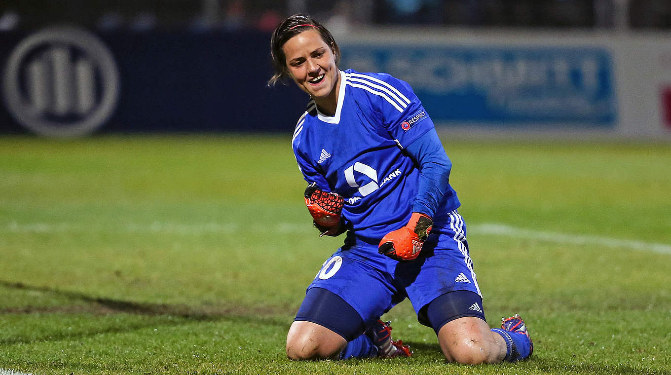 FFC-Torfrau Anne-Kathrine Kremer: "Wir hatten am Ende das Glück auf unserer Seite" © 2016 Getty Images