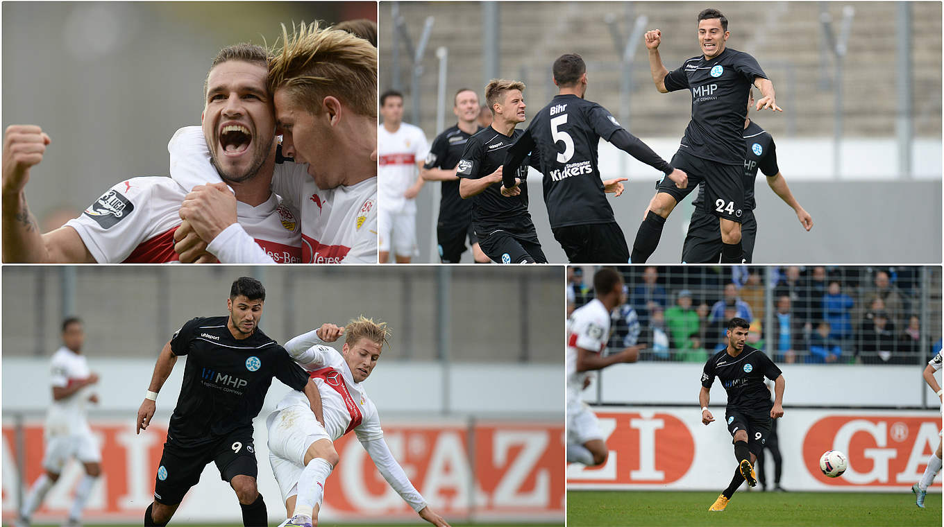 Treffen der Kellerkinder: Der Drittletzte Stuttgarter Kickers erwartet Schlusslicht VfB II © Getty/DFB