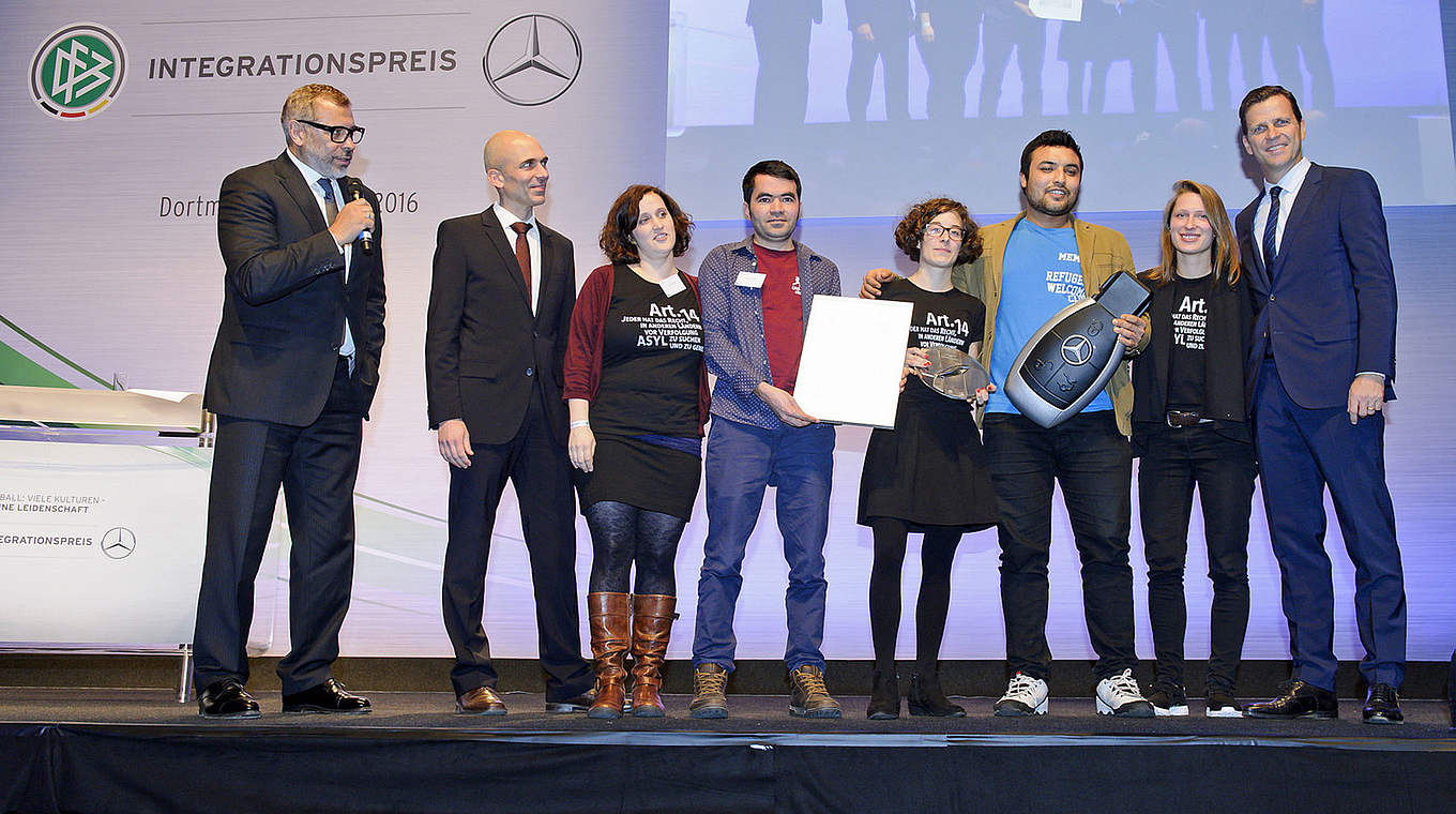 Sieger der Kategorie Freie und kommunale Träger: Champions ohne Grenzen Berlin © GES-Sportfoto