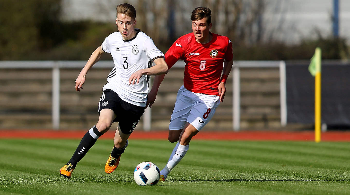 Im Laufduell: Gian-Luca Itter (l.) © Getty Images