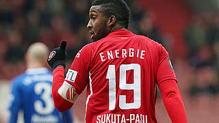 Angeschlagen: Richard Sukuta-Pasu vom FC Energie Cottbus © Getty Images