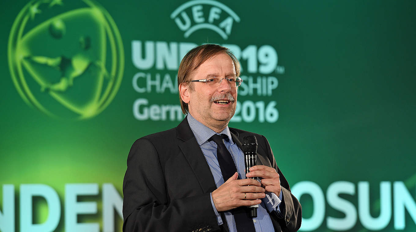 Dr. Rainer Koch on the EURO: "We will experience a wonderful football event" © 2016 Getty Images