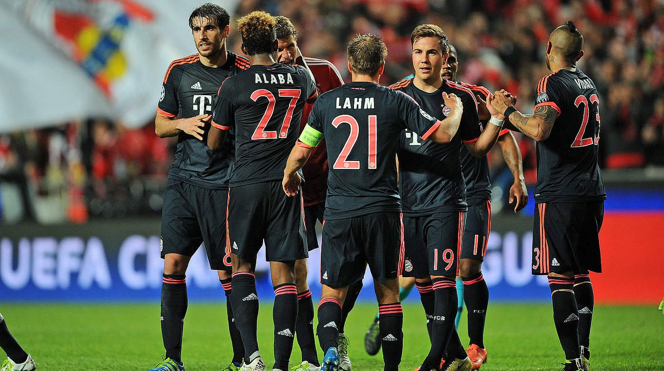 Den Einzug in das Halbfinale ließen sich die Bayern jedoch nicht mehr nehmen. © 2016 Getty Images