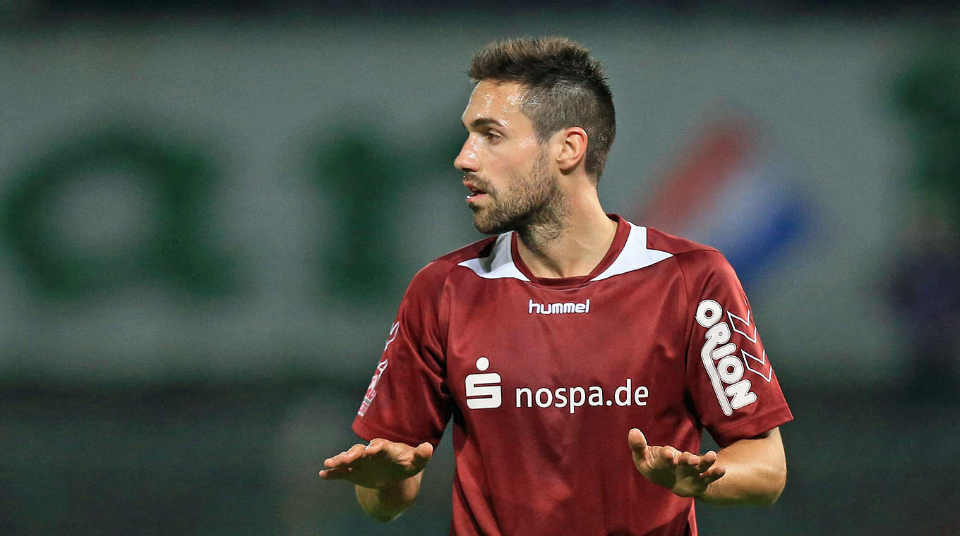 Erzielt den Treffer zum 2:0 für Flensburg: Nedim Hasanbegovic © imago/objectivo