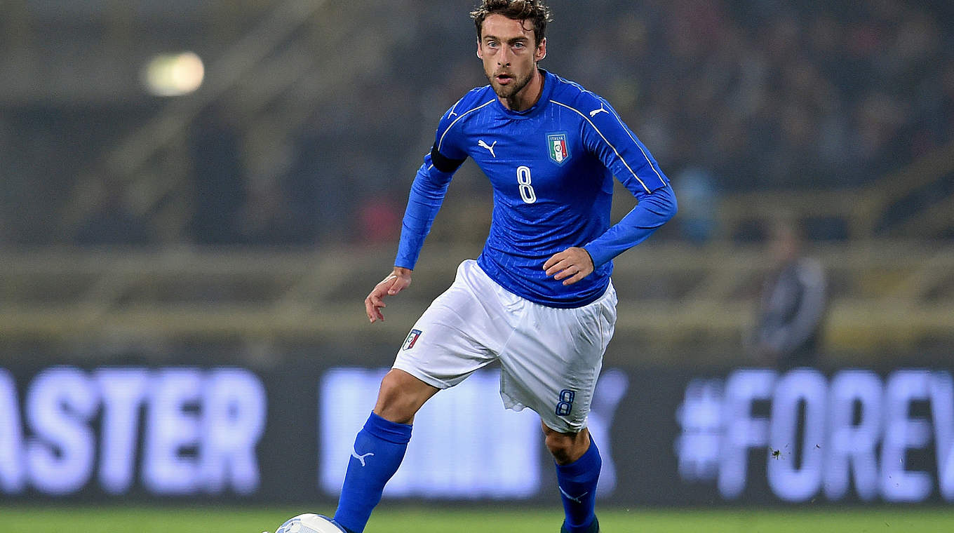 Bislang 54 Länderspiele für Italien: Claudio Marchisio © 2015 Getty Images