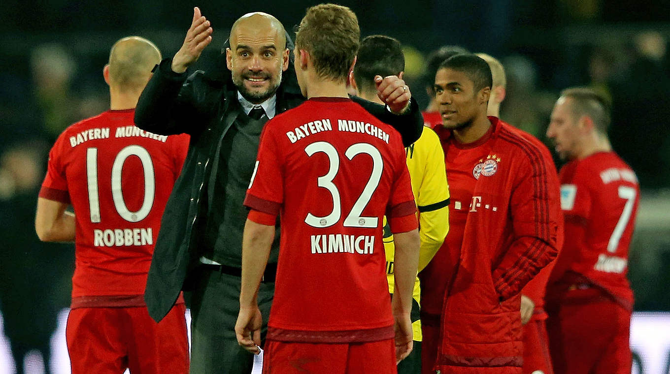 "He has absolutely everything" - Pep Guardiola full of praise for Kimmich. © 2016 Getty Images