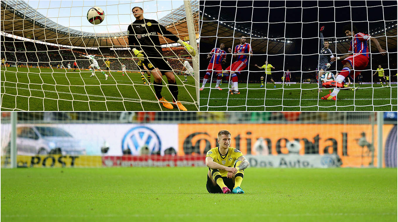 BVB have lost two consecutive finals against Bayern in 2014 and Wolfsburg in 2015 © GettyImages/DFB