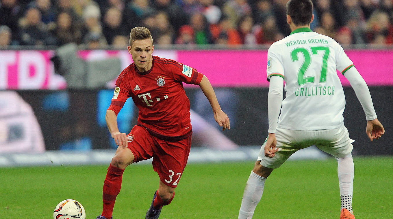 Kimmich is just one win away from his first DFB Cup final.  © imago/Sven Simon