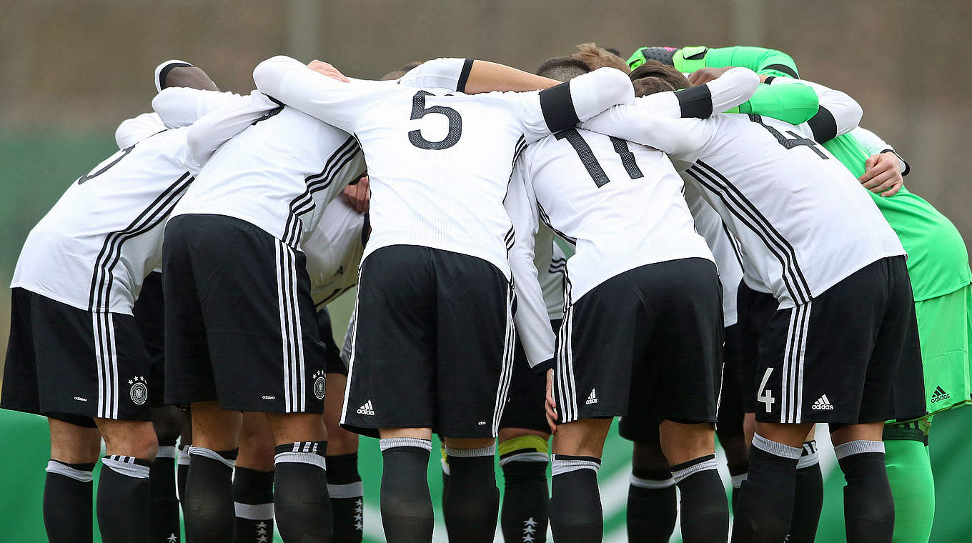 The under 18s were rewarded for their good performance in the closing stages © 2016 Getty Images