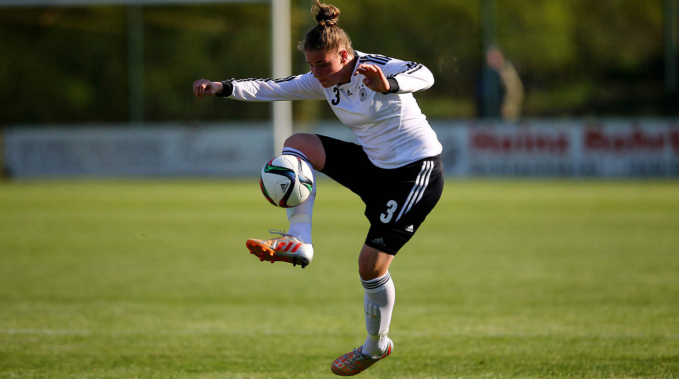 Mit elf Traffern beste Torschützin des 1. FC Nürnberg: U-Nationalspielerin Lisa Ebert © 2015 Getty Images