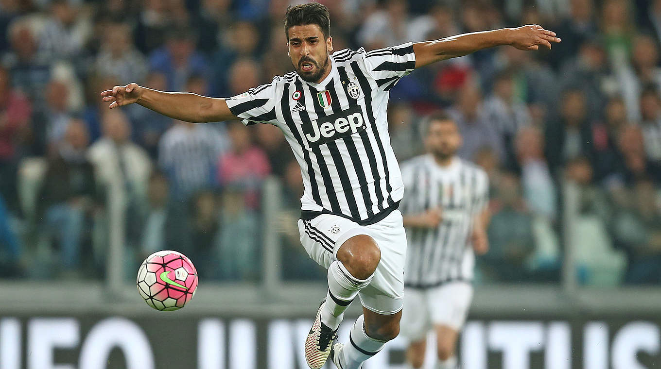 Sami Khedira and Juventus have one hand on the title © MARCO BERTORELLO/AFP/Getty Images