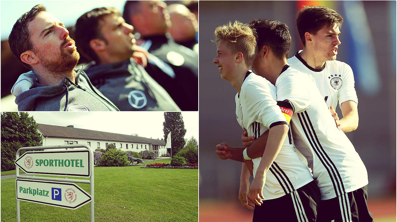 U 17-Trainer Meikel Schönweitz: "Die Vorfreude auf die EM in Aserbaidschan ist riesig" © Getty Images/Sportschule Grünberg/DFB