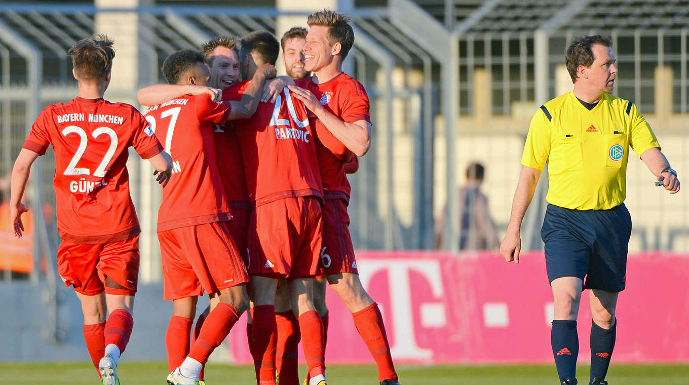 Ärgerte den Spitzenreiter: Bayern München II schlägt Regensburg © imago/foto2press