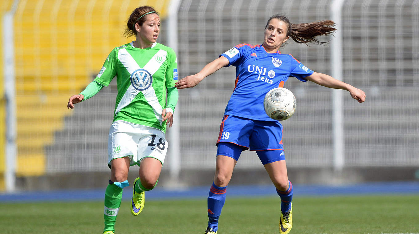 Landeka (r.) über die Frauen-Bundesliga: "Der Fußball hier ist viel körperbetonter" © Jan Kuppert