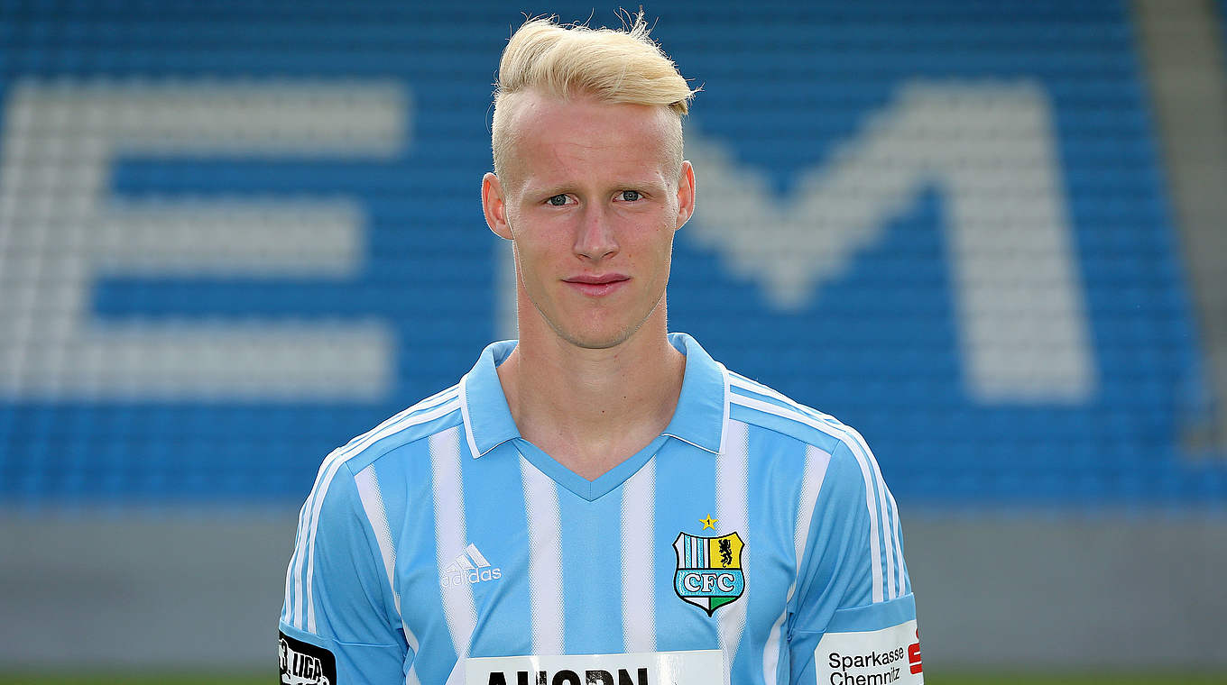 Pechvogel bei Chemnitz: Abwehrspieler Tom Scheffel fällt mit Kreuzbandriss aus © 2015 Getty Images