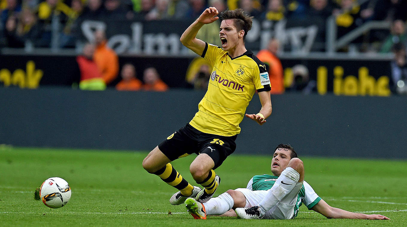 Julian Weigl: "We know that we are always good for a goal" © AFP/Getty Images