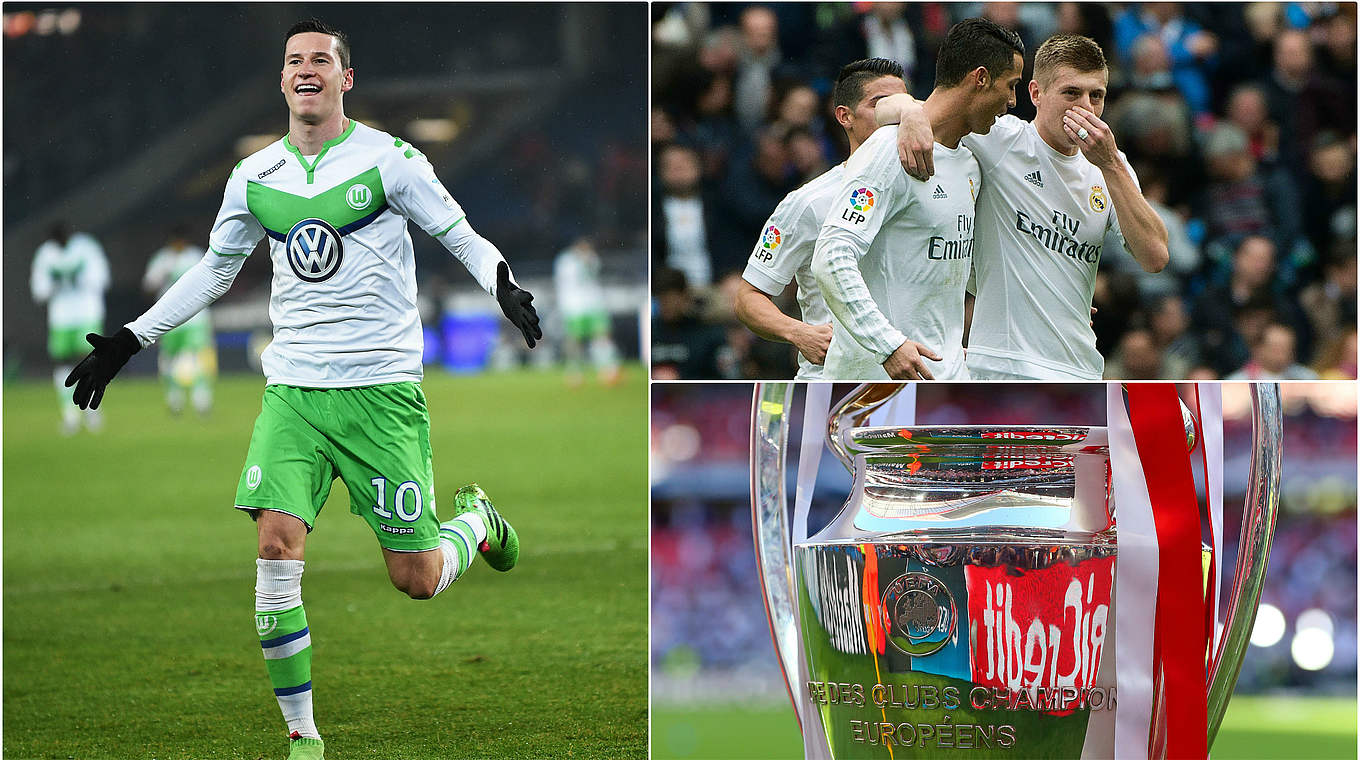 Julian Draxler (l.) vor dem Duell mit Real Madrid: "Wir haben gute Außenseiterchancen" © GettyImages/DFB