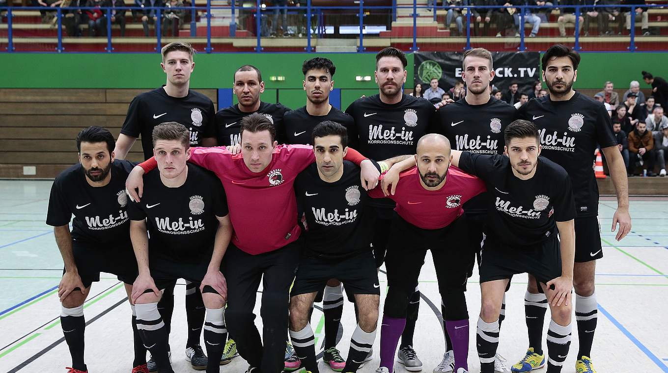 Titelverteidiger und Futsal-Rekordmeister: die Hamburg Panthers © 2016 Getty Images