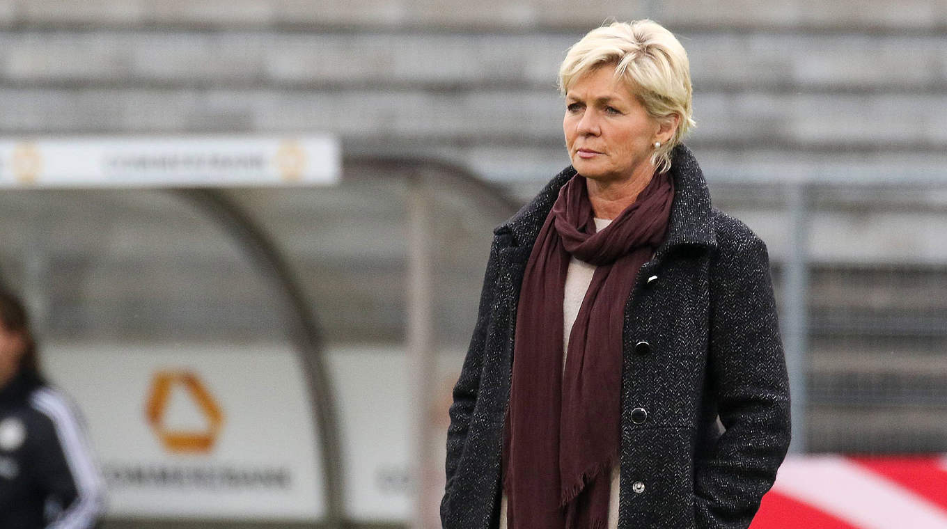 Silvia Neid confident but knows her team will have to give their all © imago/foto2press