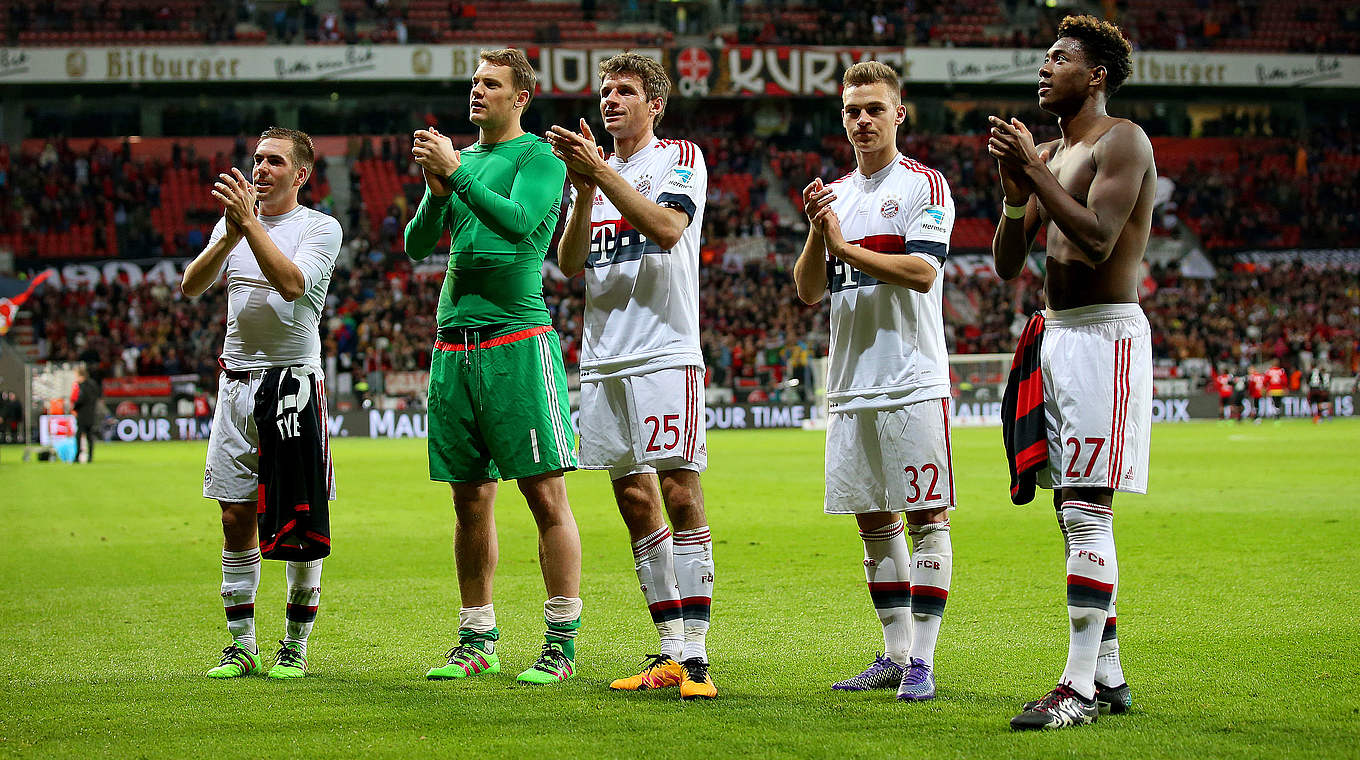 Die nächsten Rekorde winken: Bayern München hat erst 13 Gegentore kassiert © Getty Images