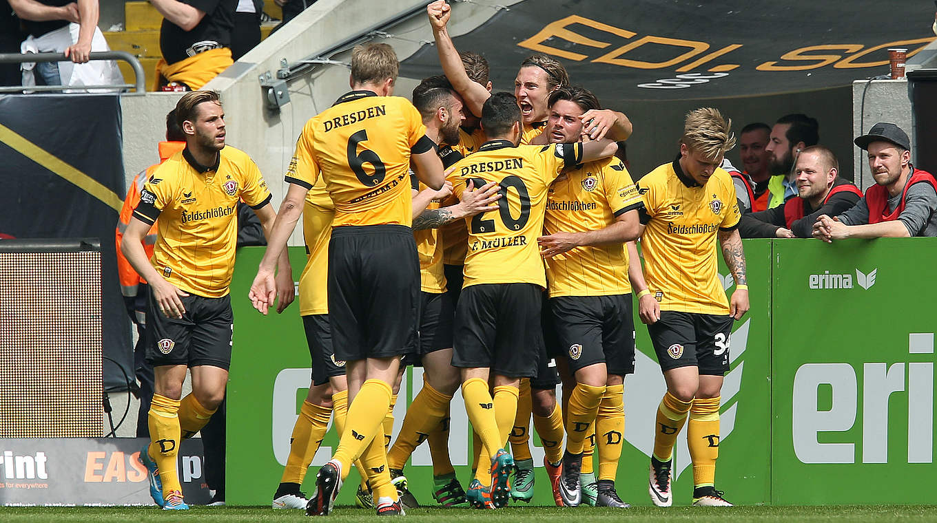 Macht die Meisterschaft perfekt: Dynamo Dresden © Getty Images