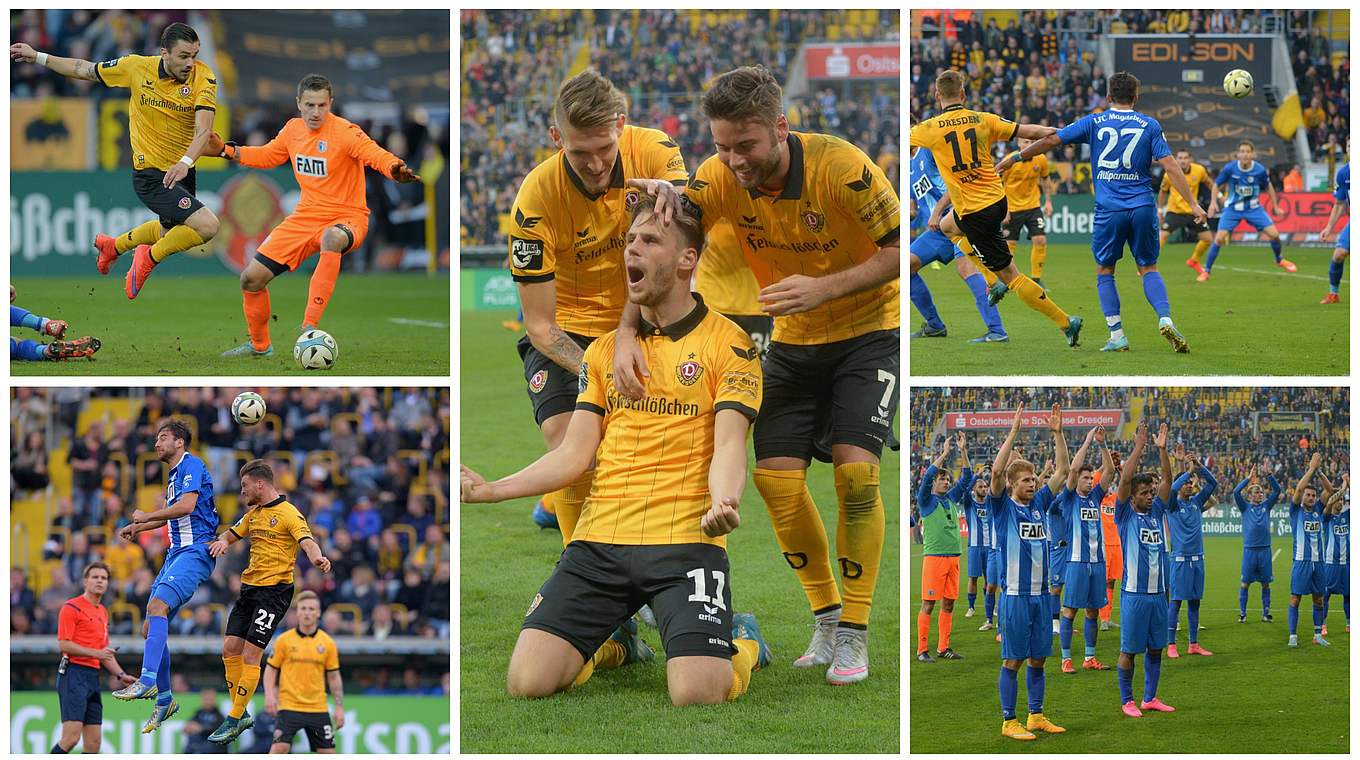 Dresden fehlt ein Punkt, Magdeburg sucht letzte Chance: Brisanz im Traditionsduell © Getty Images/DFB