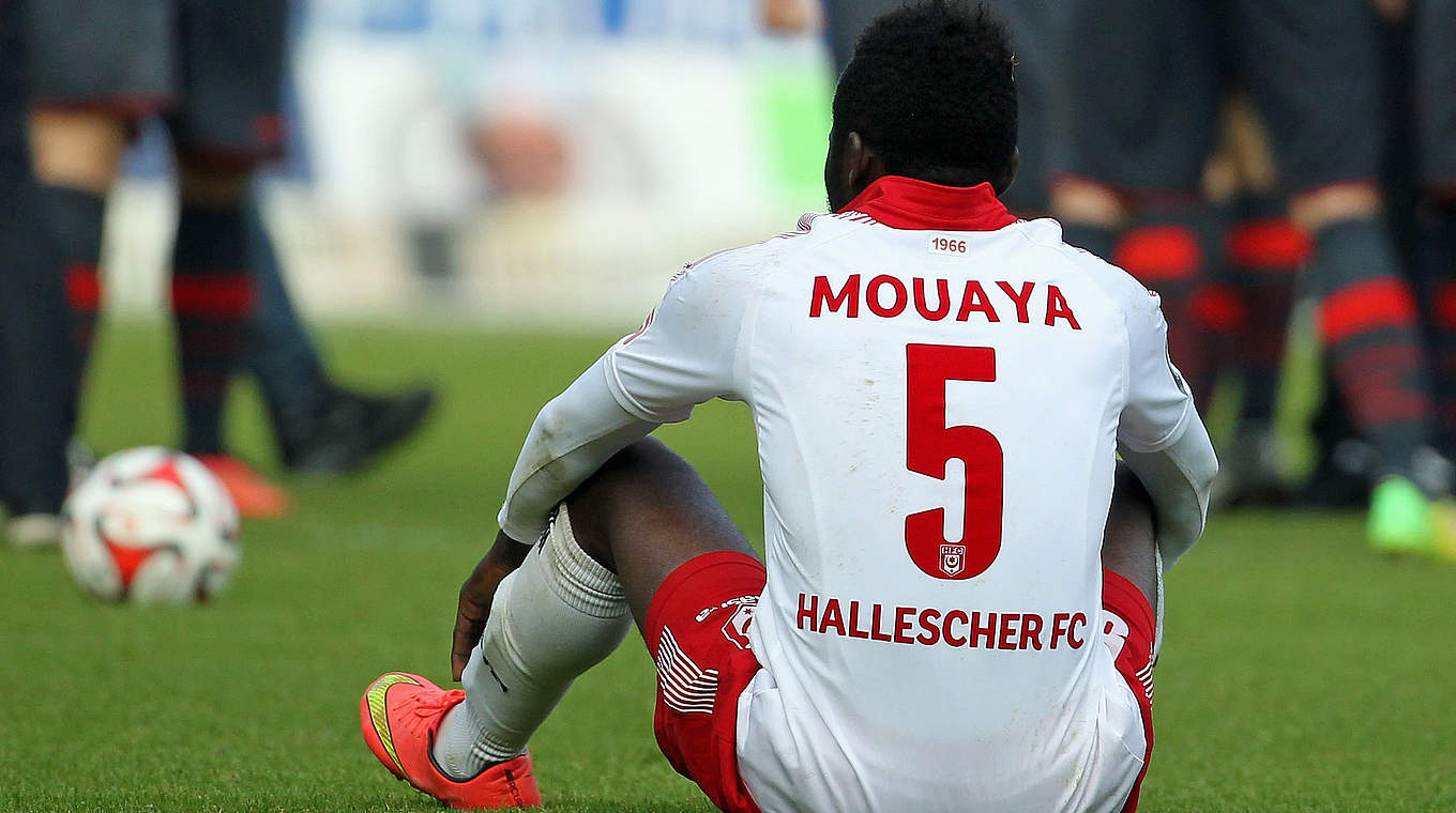 Nach seiner Kreuzbandverletzung wieder ins Training eingestiegen: Halles Patrick Mouaya © Getty Images