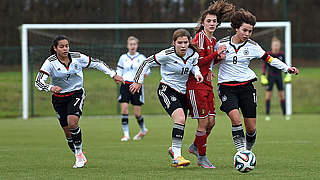 Namhafter Vergleich auch bei den Juniorinnen: Die deutsche U 15 spielt in Holland © Getty Images