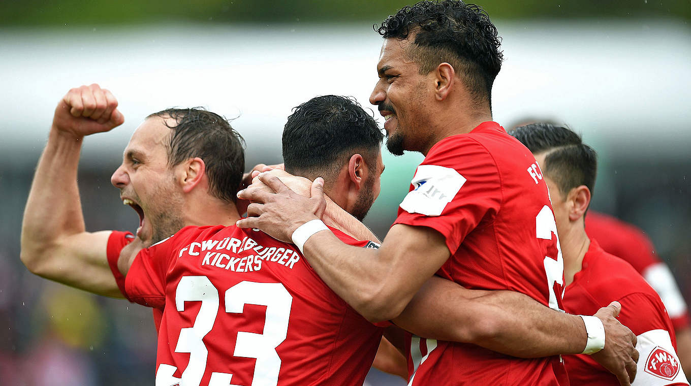 Wollen Relegationsplatz drei: Die Würzburger Kickers träumen vom erneuten Aufstieg © Getty Images