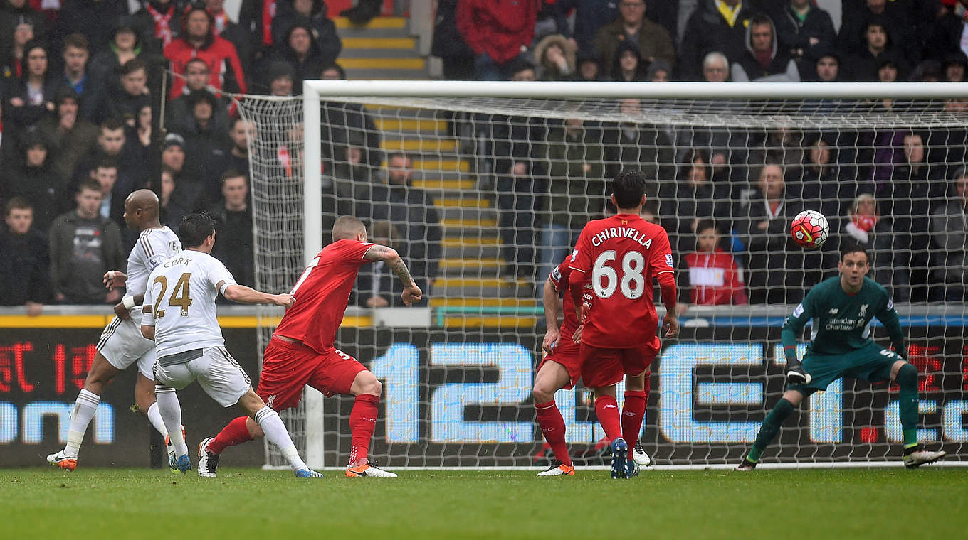 Misslungene Europa-League-Generalprobe: Der FC Liverpool verliert bei Swansea City © 2016 Getty Images