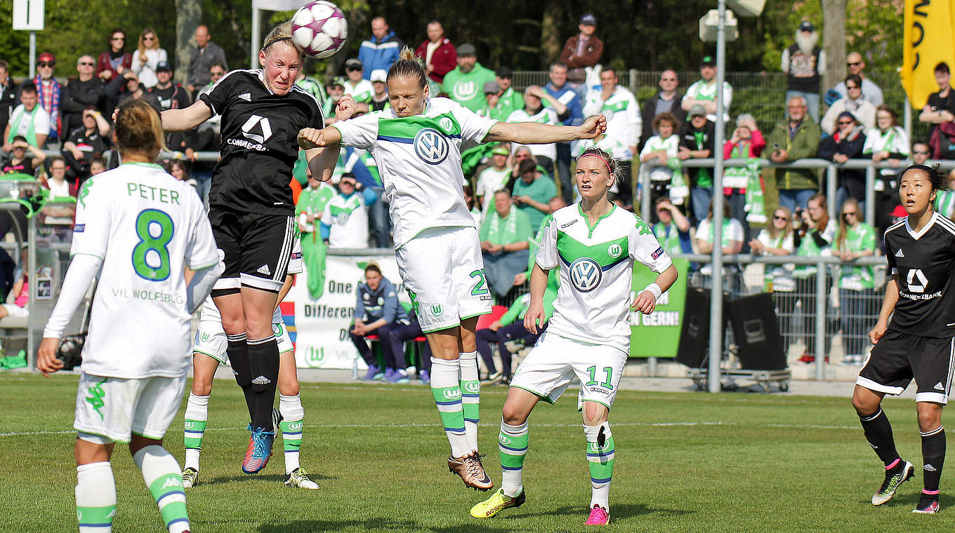 Per Kopf zuletzt Torschützin gegen Wolfsburg: Marith Prießen © Jan Kuppert